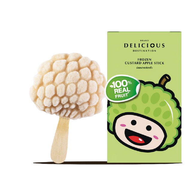 DELICIOUS Custard Apple Stick 65g (Case 12)