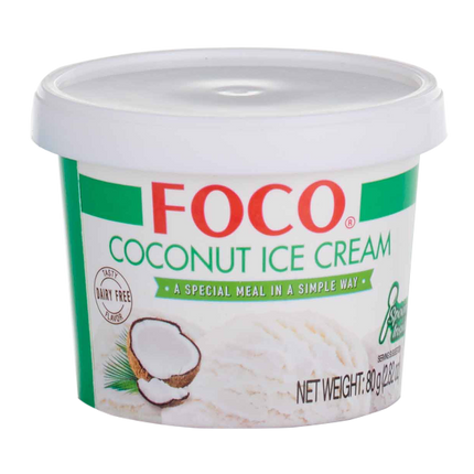 FOCO Ice Cream Cup - Coconut (2pcs) 160g (Case 30)