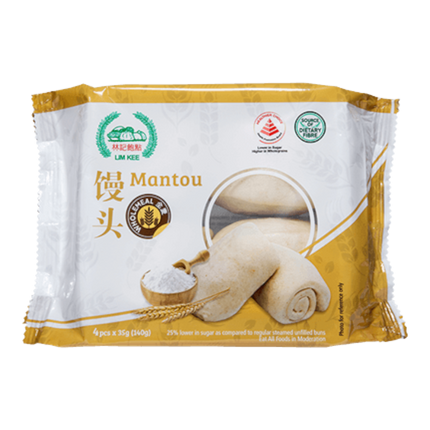 LIM KEE WHOLEMEAL MANTOU 140g (Case 18)