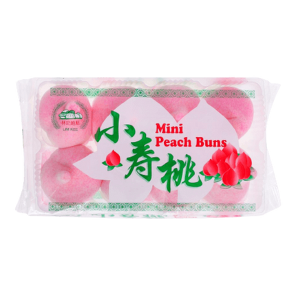 LIM KEE WHOLEMEAL MINI PEACH BUNS 280g (Case 18)