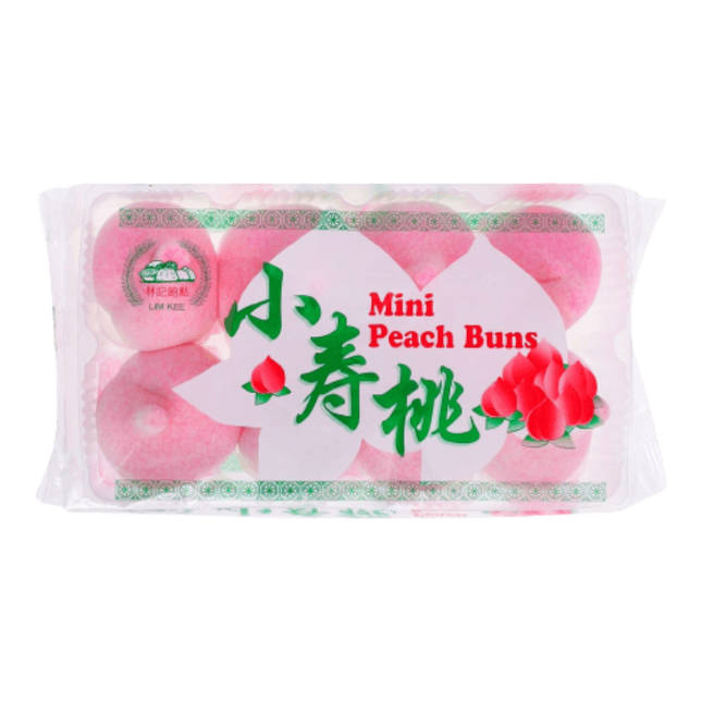 LIM KEE WHOLEMEAL MINI PEACH BUNS 280g (Case 18)