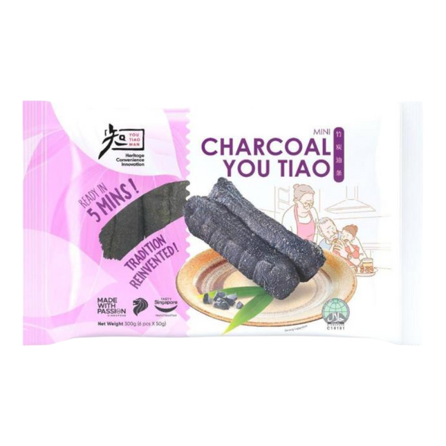 YOU TIAO MAN Charcoal Fried Dough Stick 300g (Case 10)
