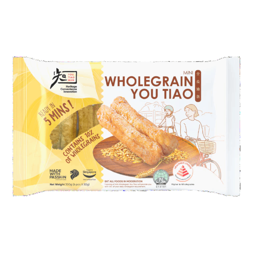 YOU TIAO MAN Wholegrain Fried Dough Stick 300g (Case 10)