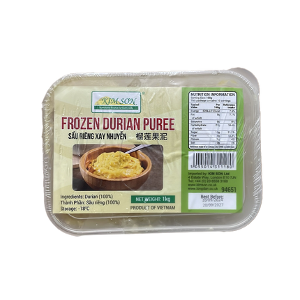 Kim Son Frozen Durian Puree 1kg (Case 10)