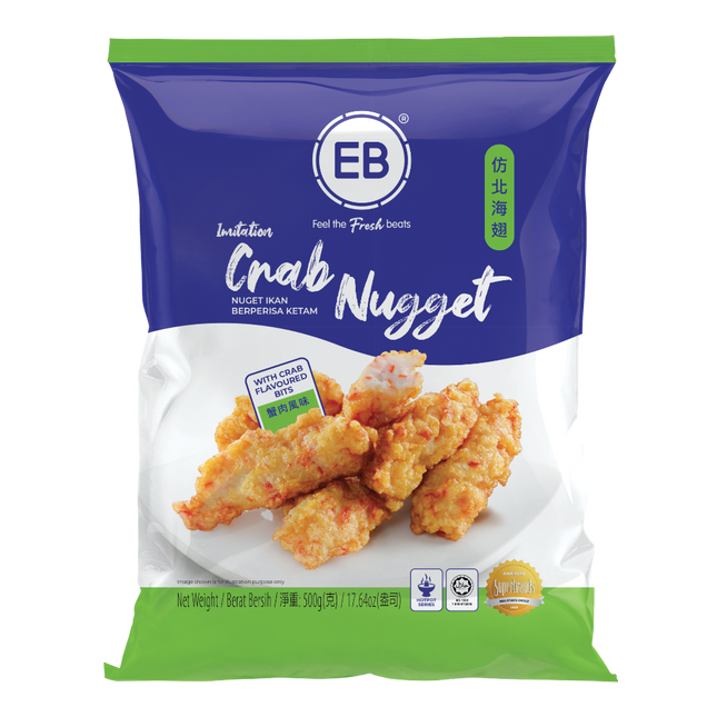 EB Imitation Crab Nugget 500g (Case 20)
