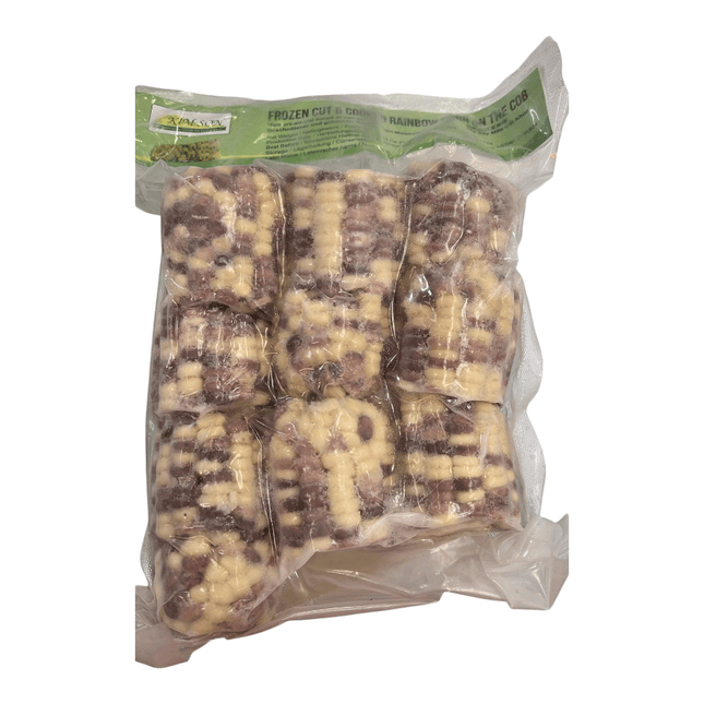 Kim Son Frozen Cut & Cooked Rainbow Corn 1kg (Case 10)