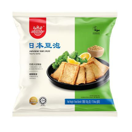 EVERBEST Japanese Tofu Puff 500g (Case 8)
