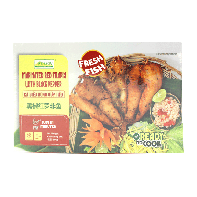 Kim Son Marinated Red Tilapia With Black Pepper 500G (Case 10)