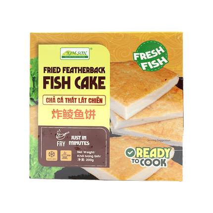 Kim Son Fried Featherback Fish Cake 200G (Case 24)