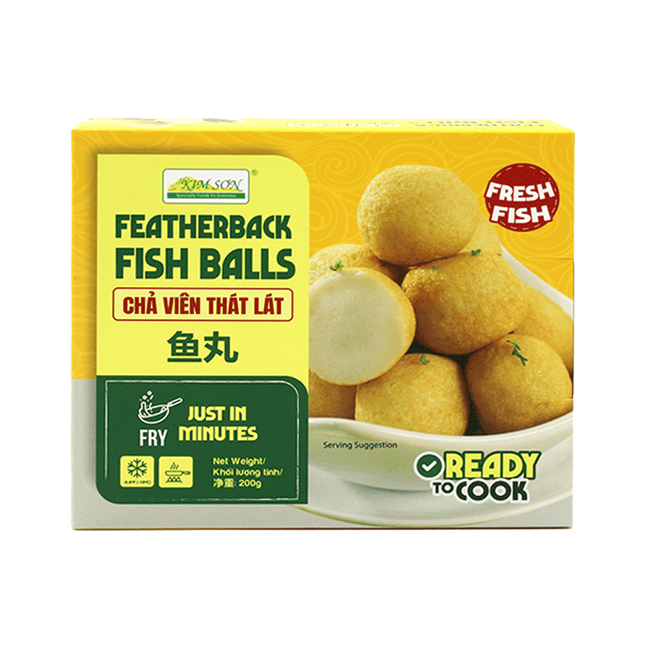Kim Son Featherback Fish Balls 200G (Case 24)