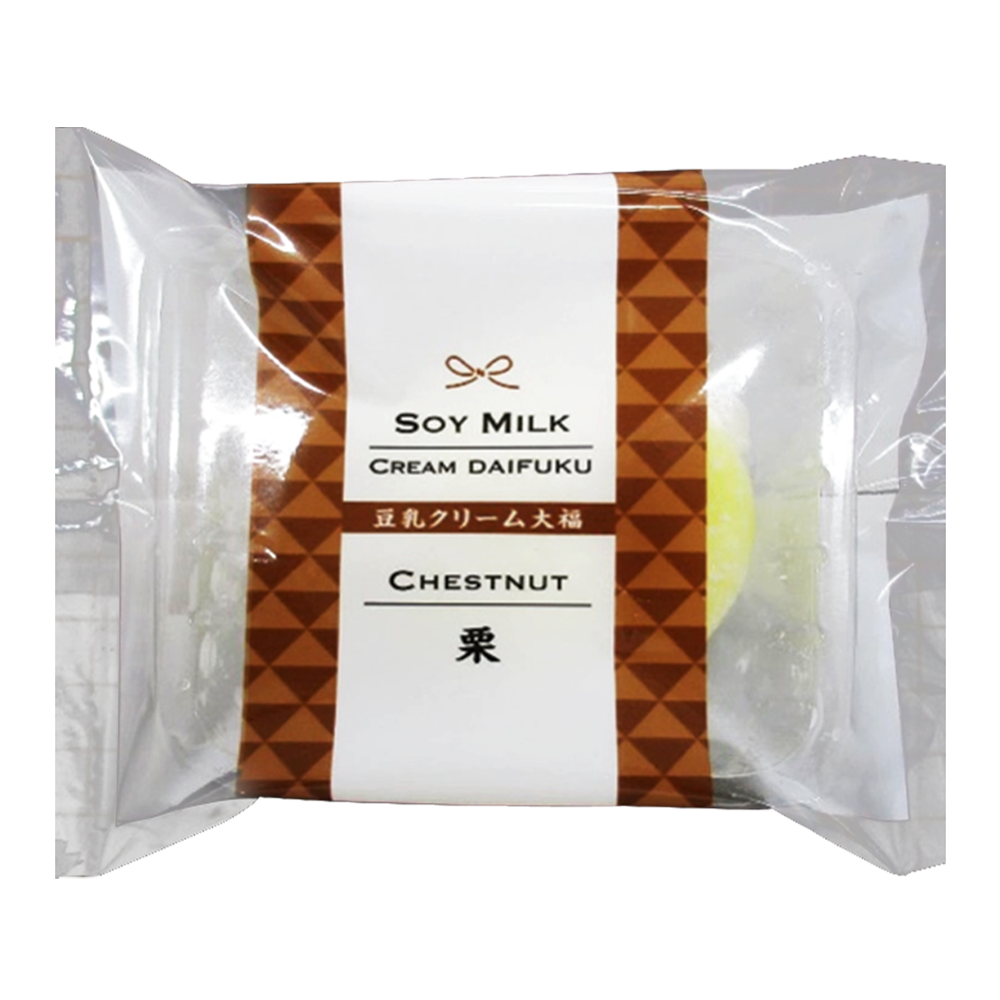 MINATO SEIKA Daifuku Soy Cream - Chestnut 60g (Case 120)