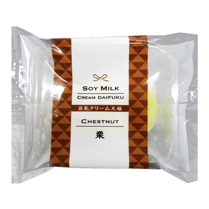MINATO SEIKA Daifuku Soy Cream - Chestnut 60g (Case 120)