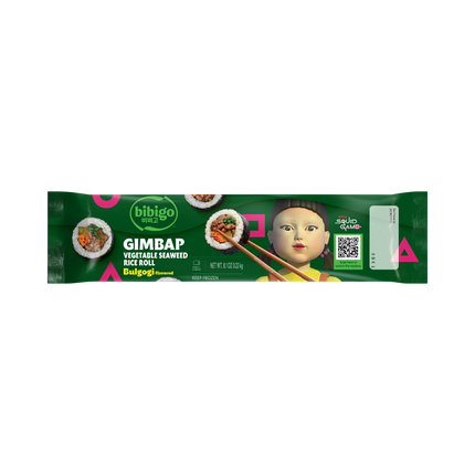 CJ BIBIGO Gimbap Seaweed Rice Roll Bulgogi 230g (Case 20)