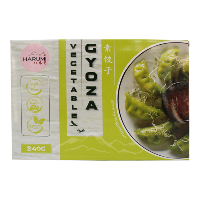 HARUMI Vegetable Gyoza 240g (Frozen) (Case 24)