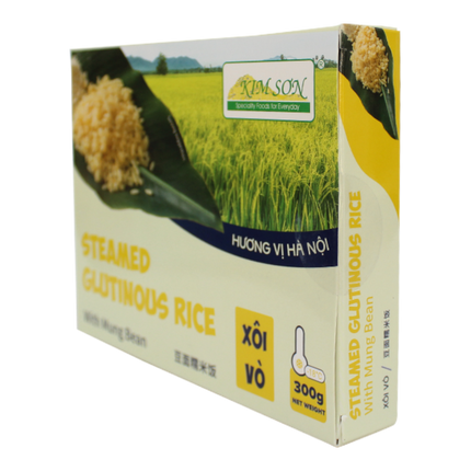 Kim Son Steamed Glutious Rice With Mung Bean 300g (Frozen) (Case 20)