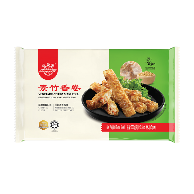 EVERBEST Vegetarian Yuba Maki Roll 300g (Case 15)