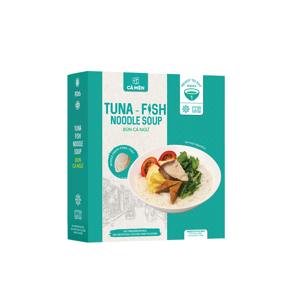 CA MEN Tuna Noodles Soup 640g (Case 20)