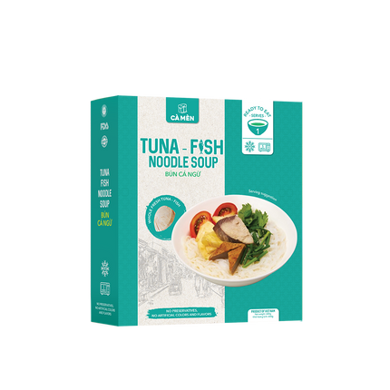 CA MEN Tuna Noodles Soup 640g (Case 20)