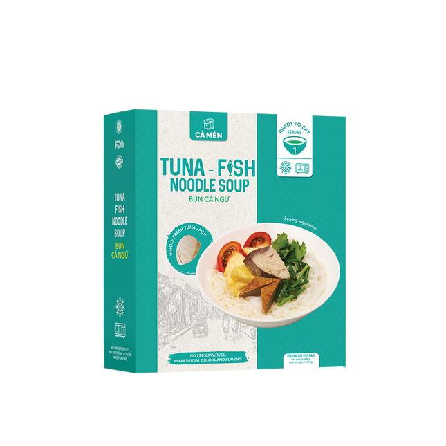 CA MEN Tuna Noodles Soup 640g (Case 20)