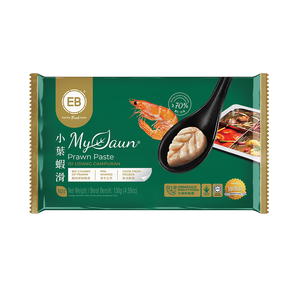 EB Prawn Paste Small Leaf 130g (Case 20)
