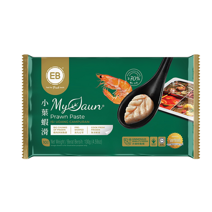 EB Prawn Paste Small Leaf 130g (Case 20)