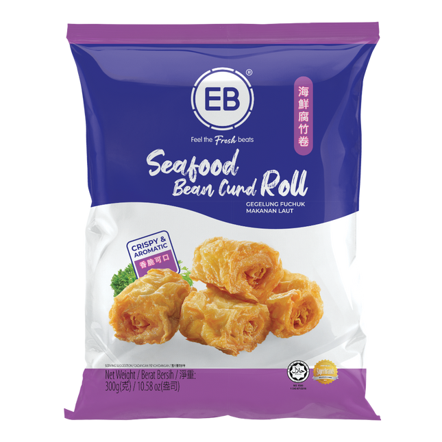 EB Seafood Bean Curd Roll 300g (Case 12)