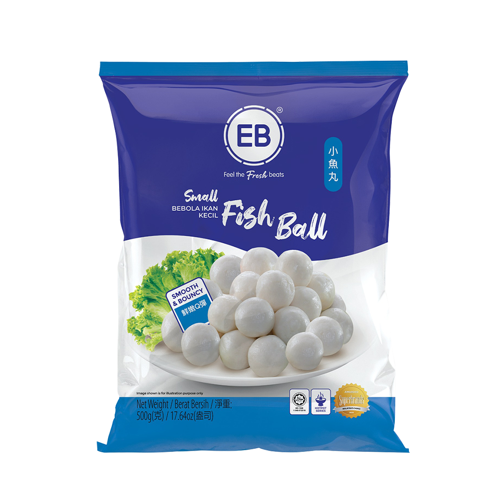 EB Small Fish Ball 500g (Case 20)