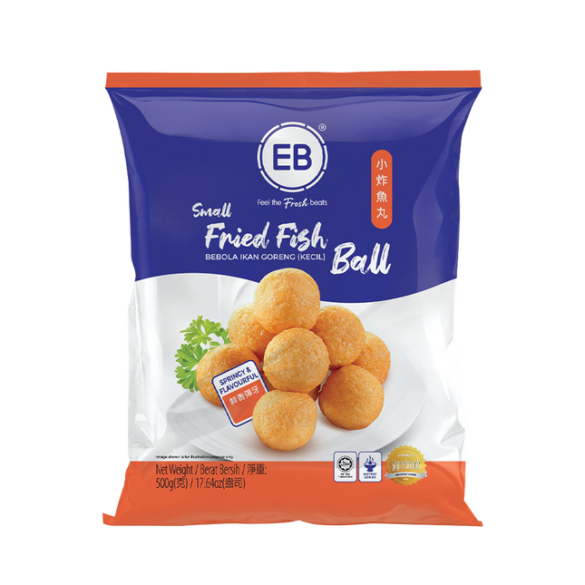EB Small Fried Fish Ball 500g (Case 20)