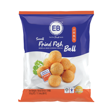 EB Small Fried Fish Ball 500g (Case 20)