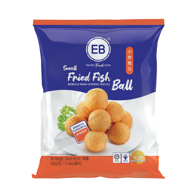 EB Small Fried Fish Ball 500g (Case 20)