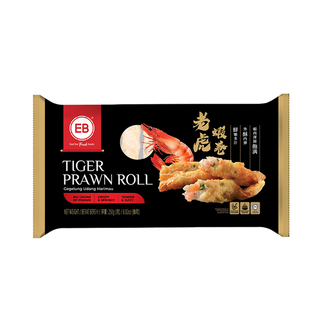 EB Tiger Prawn Roll 250g (Case 20)