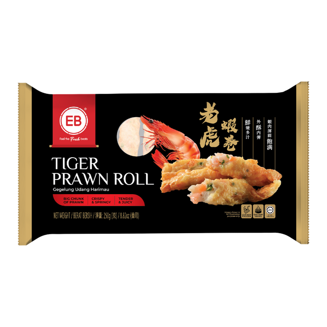 EB Tiger Prawn Roll 250g (Case 20)
