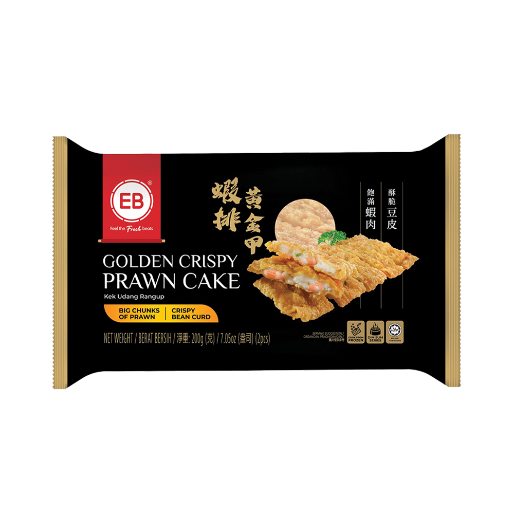 EB Golden Crispy Prawn Cake 200g (Case 15)