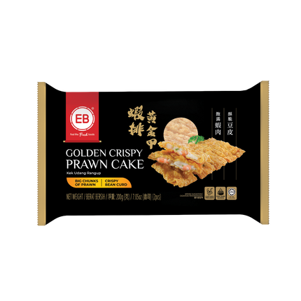 EB Golden Crispy Prawn Cake 200g (Case 15)