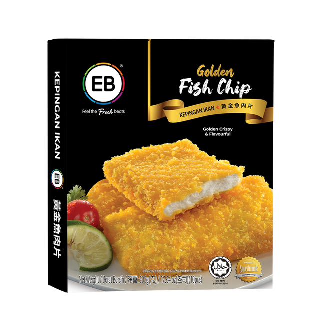 EB Golden Fish Chip 500g (Case 20)
