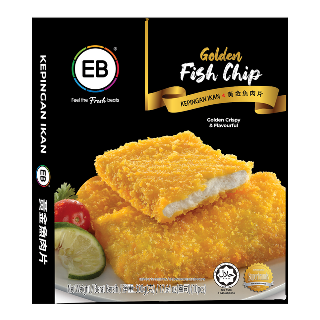 EB Golden Fish Chip 500g (Case 20)