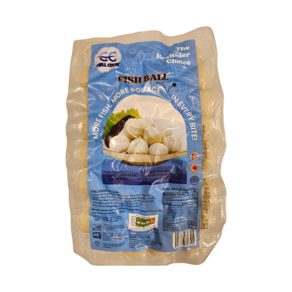 CHILL CHOW Family Pack Fish Ball 400g (Case 16)