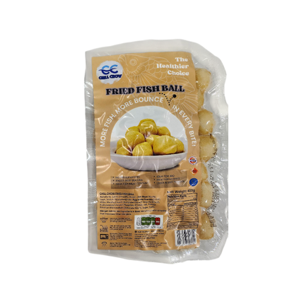 CHILL CHOW Family Pack Fried Fish Ball 400g (Case 16)