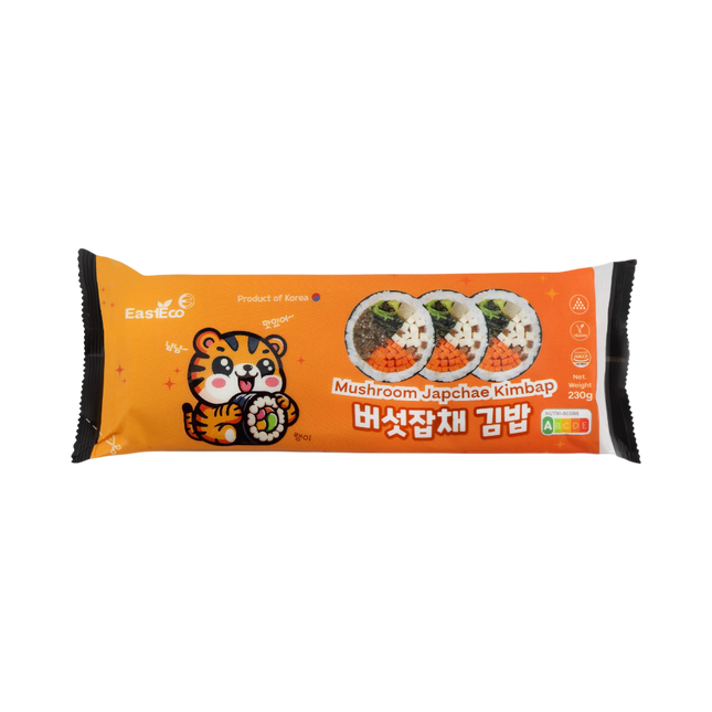 KITCHEN SEOUL Mushroom Japchae Kimbap 230g (Case 36)
