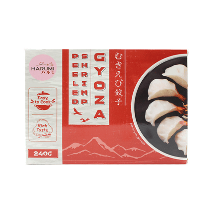 HARUMI Peeled Shrimp Gyoza 240g (Case 24)