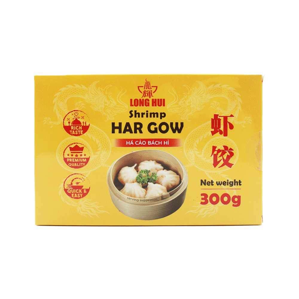 LONG HUI Shrimp Har Gow 300g (Case 20)