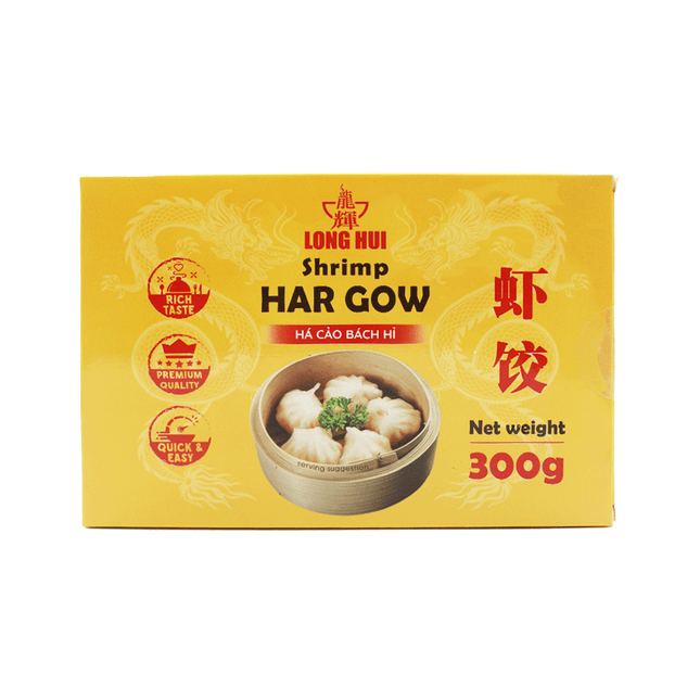 LONGHUI Shrimp Har Gow 300g (Case 20)