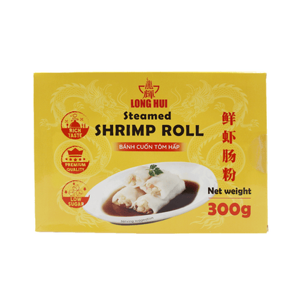 LONGHUI Steamed Shrimp Roll 300g (Case 20)