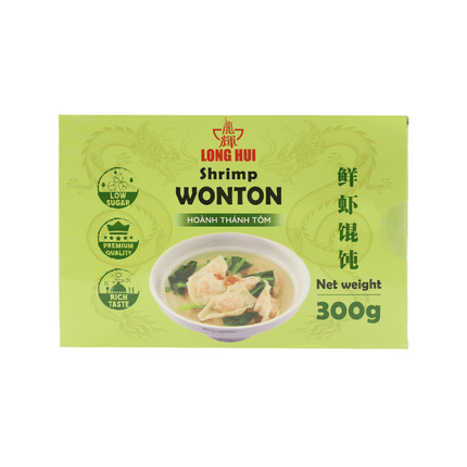 LONG HUI Shrimp Wonton 300g (Case 20)