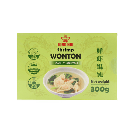 LONGHUI Shrimp Wonton 300g (Case 20)