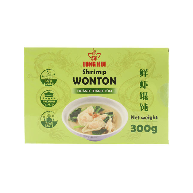 LONGHUI Shrimp Wonton 300g (Case 20)