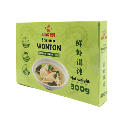 LONG HUI Shrimp Wonton 300g (Case 20)