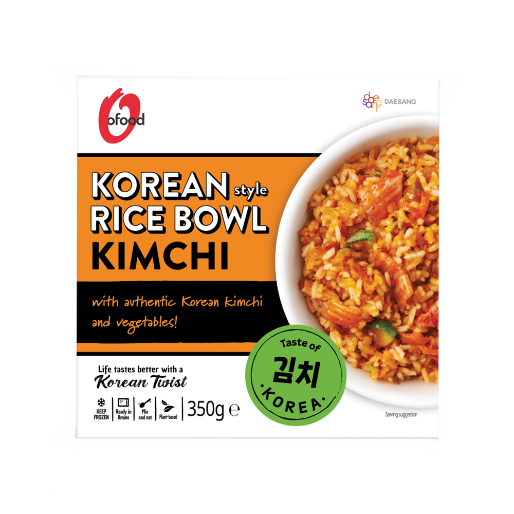 DS O'FOOD Korean Style Rice Bowl Kimchi 350g (Case 6)
