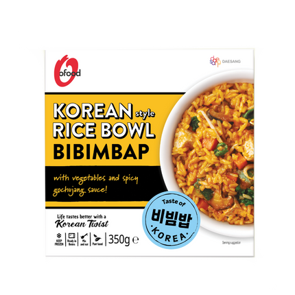 DS O'FOOD Korean Style Rice Bowl Bibimbap 350g (Case 6)