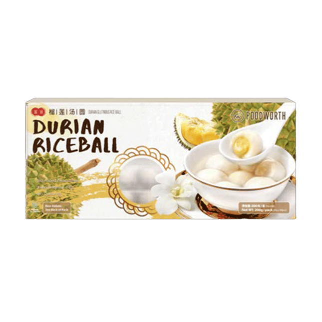 FOODWORTH Durian Glutinous Rice Ball 200g (Case 24)